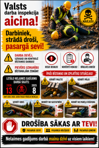 Letālo Nelaimes gadījumu infografika