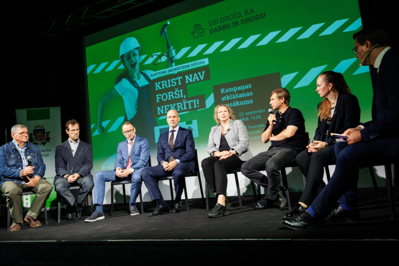 Bilde no kampaņas atklāšanas pasakums