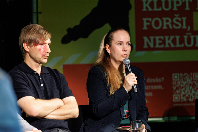 Bilde no kampaņas atklāšanas pasakums