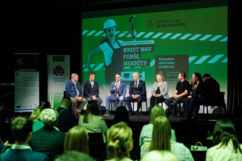 Bilde no kampaņas atklāšanas pasakums