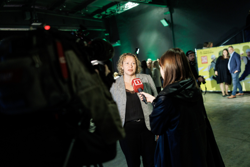 Bilde no kampaņas atklāšanas pasakums