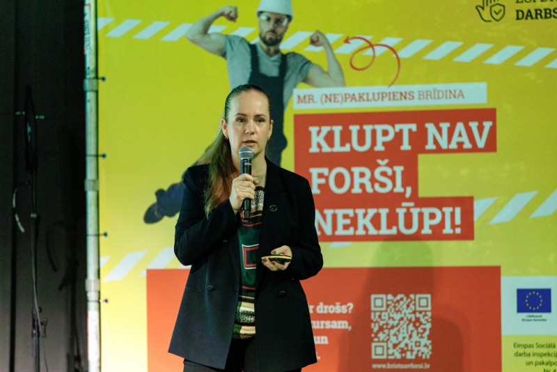 Bilde no kampaņas atklāšanas pasakums