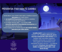 piemaksa par nakts darbu