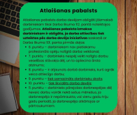 Atlaišanas pabalsts 3