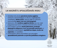 Mazināt apsaldējumu risku