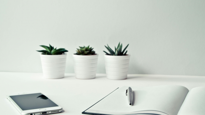 Moderna offica darba vieta.