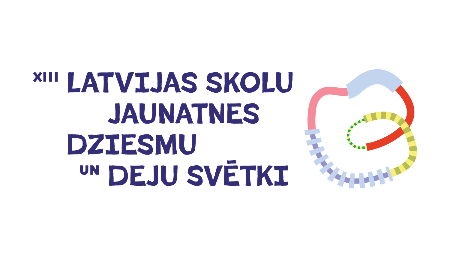 XIII Latvijas skolu jaunatnes dziesmu un deju svētku emblēma